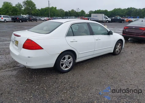 2007 Honda Accord 2.4 Se из США, поврежденный, VIN JHMCM56377C012394